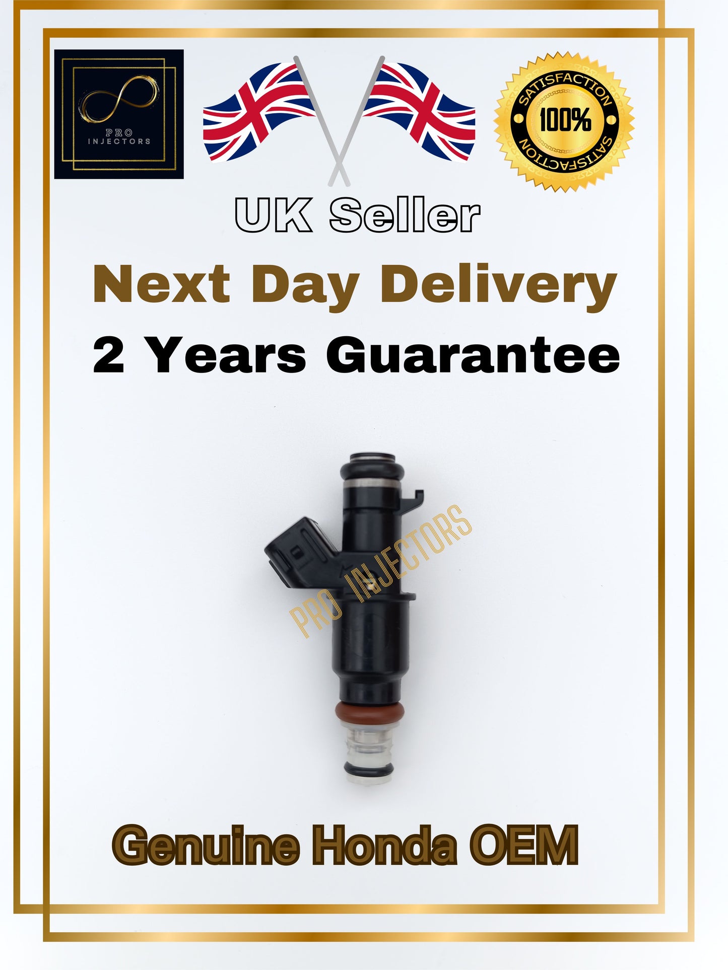 1x Genuine Honda OEM fuel injector for Honda ACCORD 2.4L I-VTEC K24A6