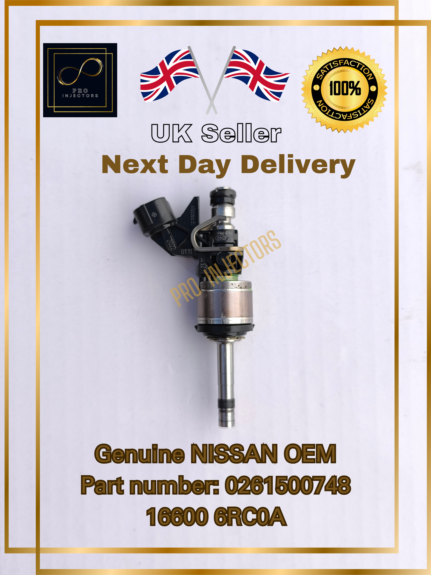 3 x Genuine Nissan OEM fuel injectors + Rail Nissan Qashqai 1.5 0261500748 16600 6RC0A