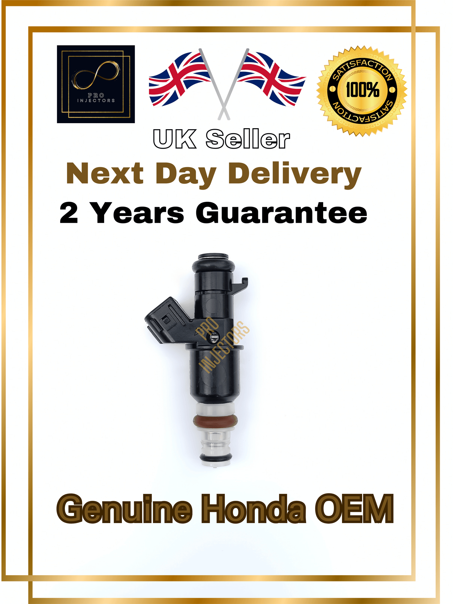 1 x Genuine Honda OEM fuel injector for Honda Jazz Civic CR-V 1.2L & 1.3L & 1.4L & 1.8L & 2.0 I-VTEC OUTLET