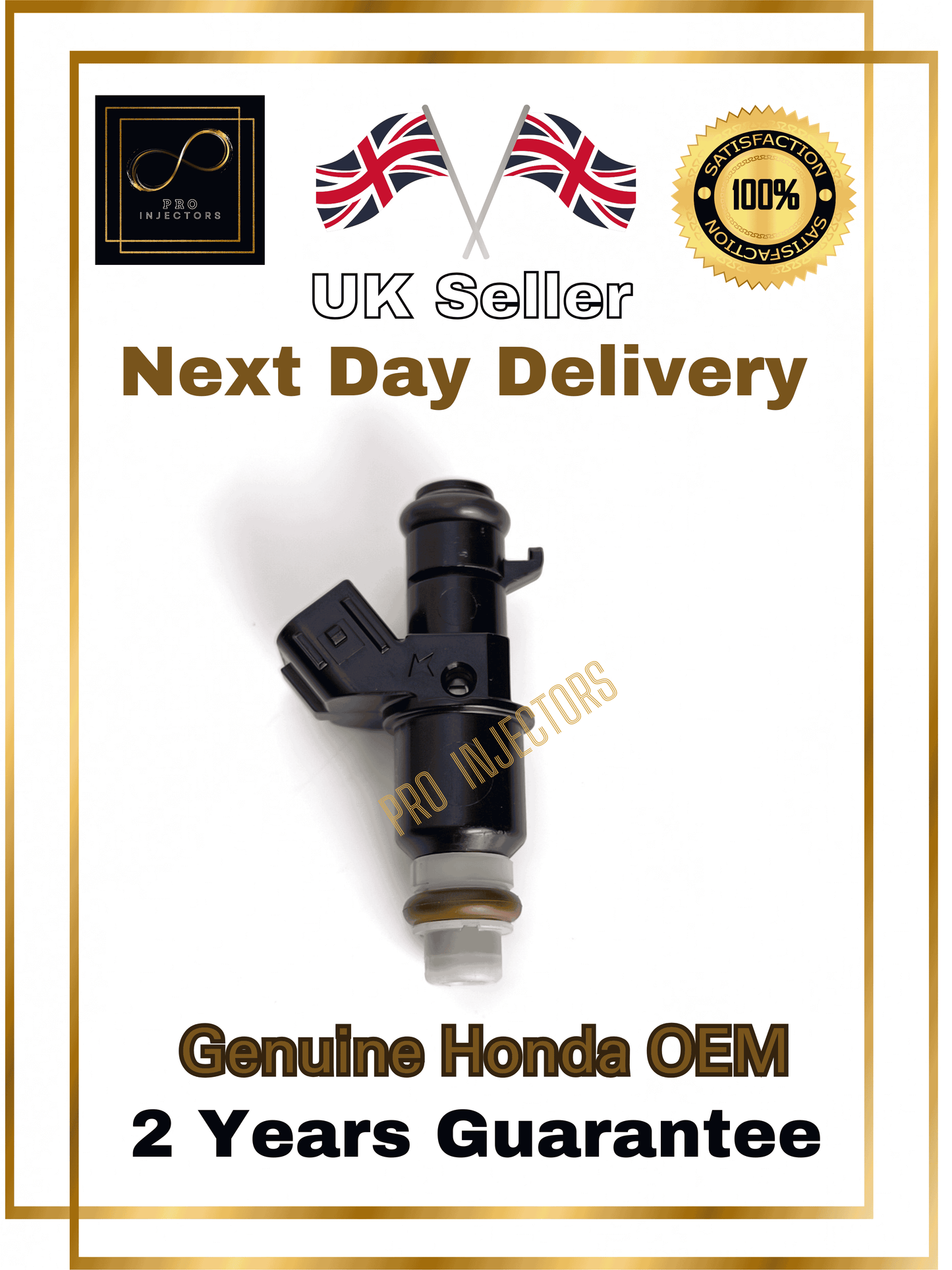 1x Genuine Honda OEM Fuel injector Honda FR-V 1.6L 1.7L VTEC SE D17A2/D16A1