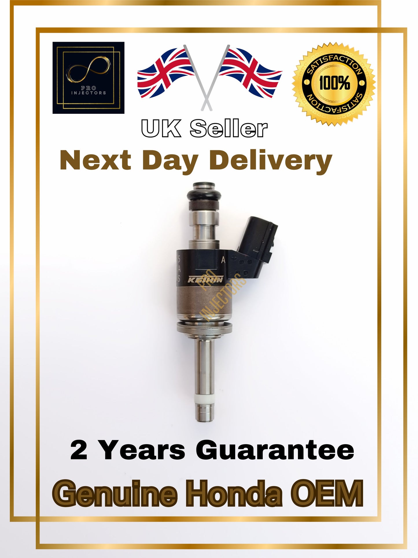 1 Genuine OEM Honda Fuel injector Honda CIVIC  2.0L MK10 I-VTEC 261500/300