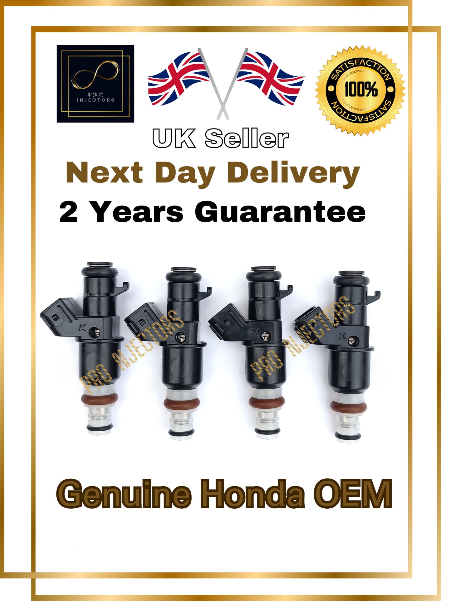1 x Genuine Honda OEM fuel injector for Honda CR-V EXECUTIVE 2.0L I-VTEC K20A4