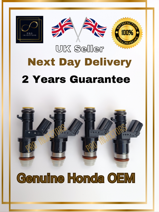 Set of 4 x Genuine Honda OEM fuel injectors for Honda ACCORD 2.4L I-VTEC K24Z3 & K24A3
