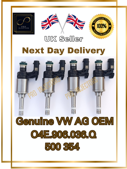 1 Genuine VW AG Fuel injector for AUDI, SKODA O4E.906.036Q